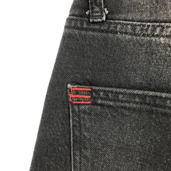 Urban Outfitters BDG High Waisted Cowboy Jeans in Black Charcoal Stretch NWT 26 - Picture 9 of 16